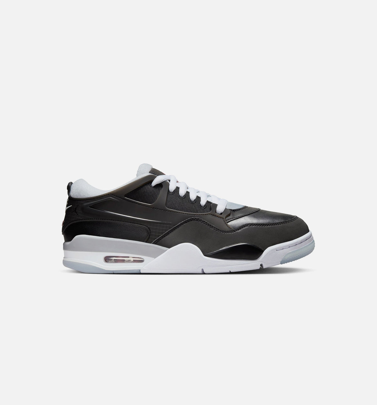 Air Jordan 4 RM Men's Sneakers - Black Red Grey