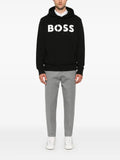 BOSS logo-print hoodie