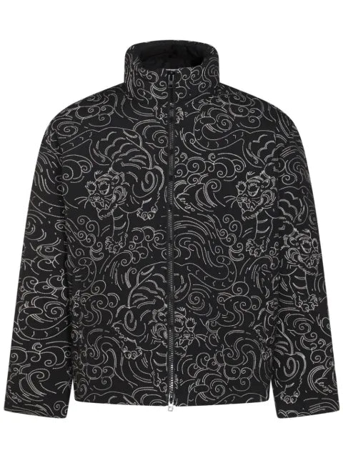 Kenzo floral-print padded jacket