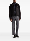 Prada superfine wool zipper cardigan