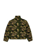Vale camouflage embroidered fleece jacket