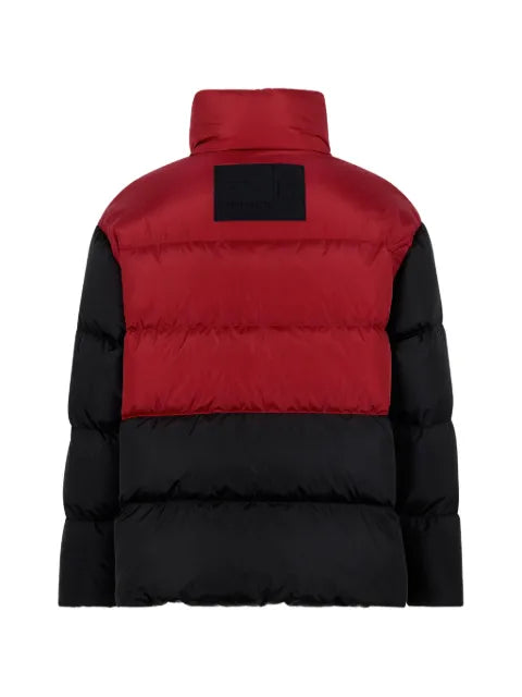 DSQUARED2 colorblock oversized down jacket