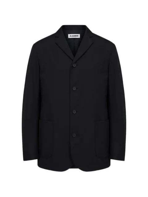 Jil Sander single-breasted patch-pocket jacket