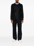Caruso double-breasted peak-lapel jacket