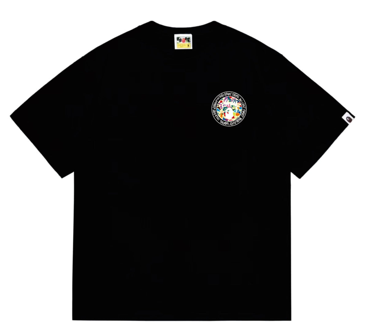 BAPE Circular Wordmark Graphic T-Shirt